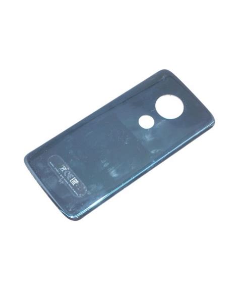 Tapa Trasera Para Lenovo Motorola Moto G6 Play Xt1922 Azul Original