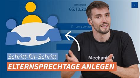 Iserv Modul Elternsprechtage Einen Neuen Elternsprechtag Anlegen