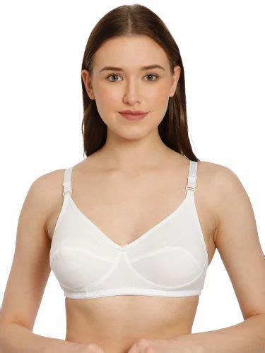 Plain Full Figure White Daily Wear Cotton Hosiery Bra At Rs 137piece In Ghaziabad