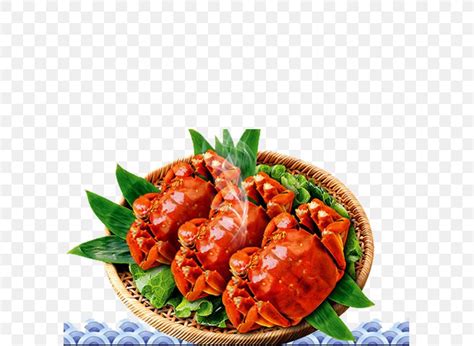 Yangcheng Lake Large Crab Yangcheng Lake Large Crab Shanghai Cuisine Chinese Mitten Crab, PNG ...