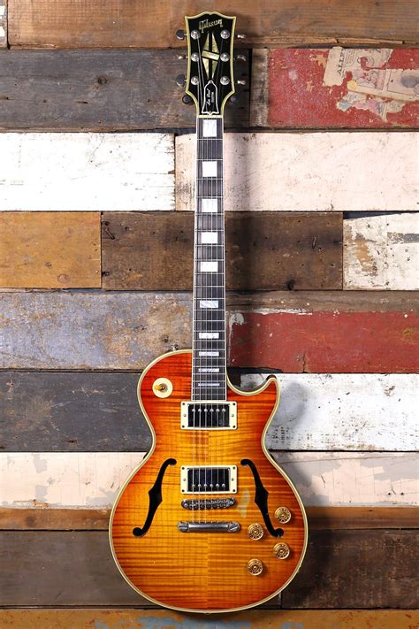 Gibson Les Paul Florentine Custom Sunburst Guitars Electric Semi