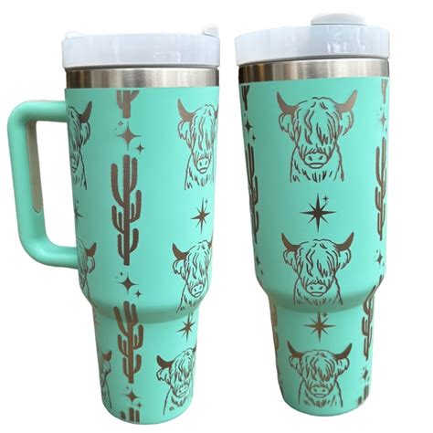 Amazon Silva Lining Designing Cow Tumbler Cow Tumbler With Handle