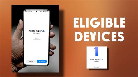 Xiaomi Hyper OS Supported Devices Eligible Devices For Xiaomi HyperOS