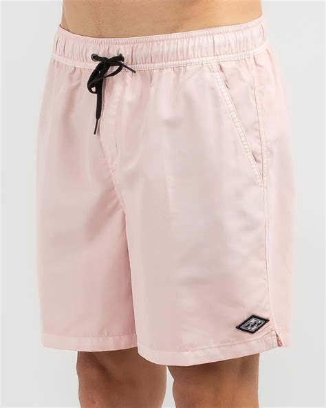 Shop Billabong All Day Overdye Layback Board Shorts In Pastel Fast