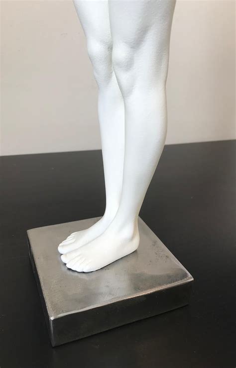 Rachel Ann Stevenson - "Vigils Echo 4" Contemporary Nude Sculpture of a