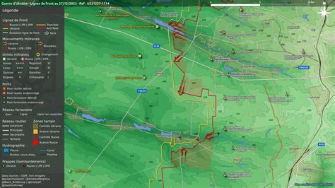 Russo-Ukraine War - 2023 - Maps