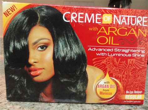 Our Unique Hair Itage Creme Of Nature Argan Oil No Lye Relaxer Experience