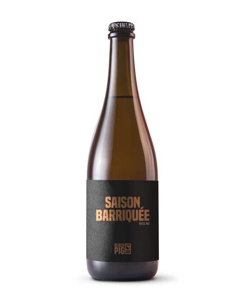 SAISON BARRIQUE Abricot Sur Riesling 2023 75cl Brasserie BlackPig