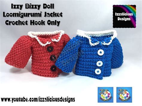 Loomigurumi Izzy Bizzy Doll Jacket Hook Only Amigurumi With