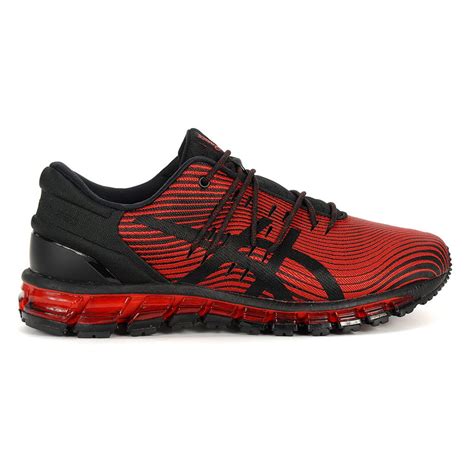 Asics Mens Gel Quantum 360 4 Red Alertblack Running Shoes 1021a028