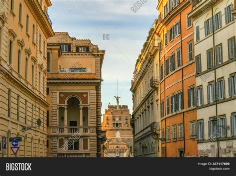 Narrow Roman Street Image And Photo Free Trial Bigstock