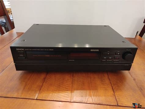 Denon Drs 810 3 Head Dual Capstan Cassette Deck Rare Excellent