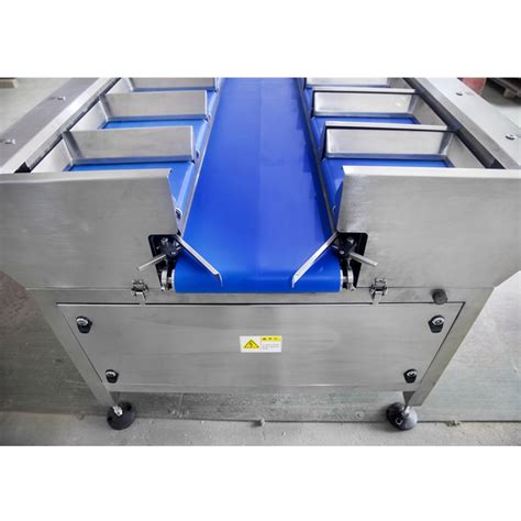 Manual 12 Heads Belt Weigher For Weighing Poor Fluidity Products As