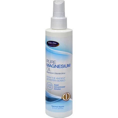 Life Flo Pure Magnesium Oil Description Magnesium Chloride Brine From