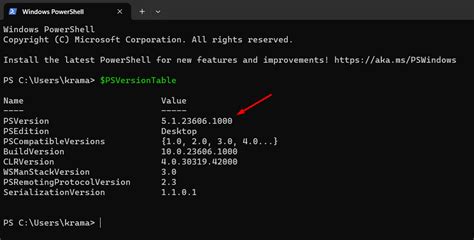 How To Check The Powershell Version On Windows 11 And 10 Geekfrost