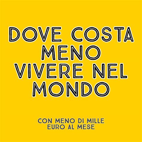 Si può vivere con meno di mille euro al mese Pescara Web Tv