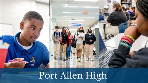 About Us Port Allen High School