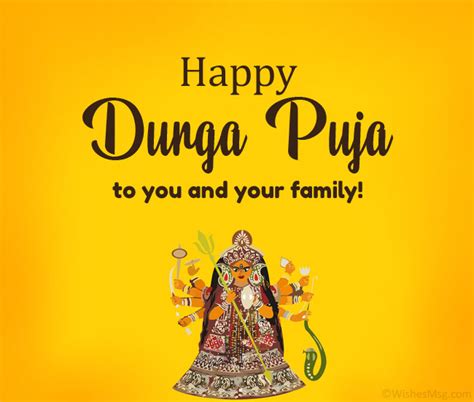 150 Durga Puja Wishes Captions And Quotes Wishesmsg