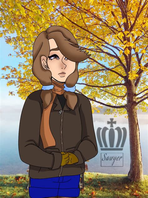 Autumn Falls Redraw By Nostalgiadrawz On Deviantart