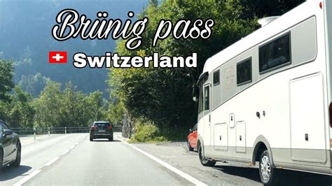 The Brünigpass Switzerland driving by car YouTube