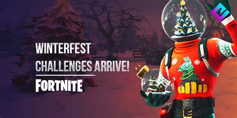 Fortnite Winterfest Challenges - Sneaky Snowman, Frozen Firework, More