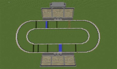 Horse Race Track Minecraft Map