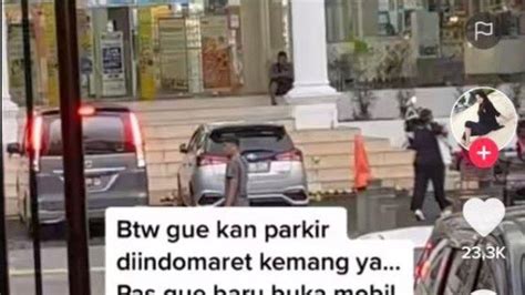 Viral Wanita Ditagih Uang Parkir Rp Ribu Di Minimarket Begini