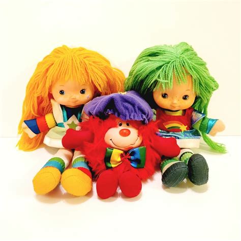 80s Rainbow Brite And Patty O Green Dolls With Romeo Etsy