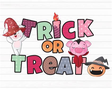 Truco o Trato Svg Truco o Trato Png Niños Halloween Svg Archivo de