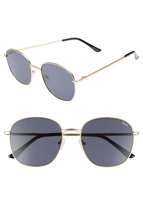 Quay Australia Jezabell 57mm Round Sunglasses Nordstrom