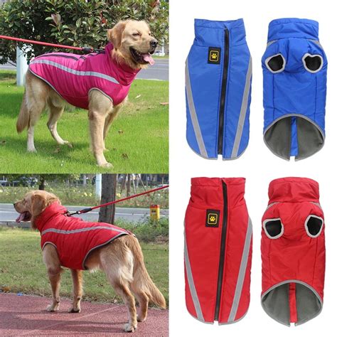 Veste Imperm Able Pour Grands Chiens Manteau D Hiver Chaud V Tements