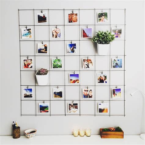 51 Best DIY Decor Ideas For Your Home Using Wire Wall Grid Https