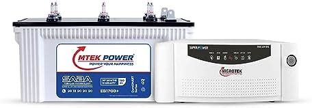 Microtek SP 700 DG Inverter UPS 600VA 510W Combo With MTEK Power