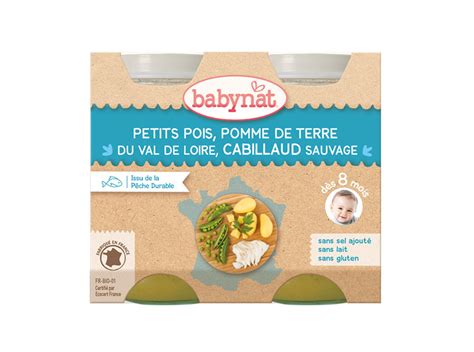 Babybio Petits Pots Petits Pois Pomme De Terre Du Val De Loire