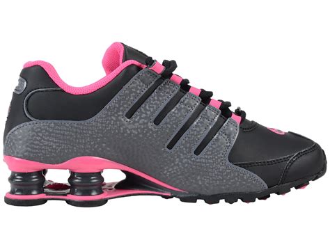 Nike Shox NZ Black/Dark Grey/Pink Blast - Zappos.com Free Shipping BOTH ...