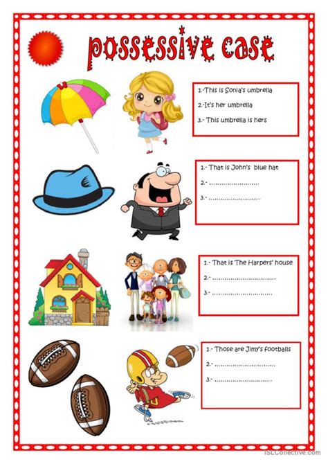 Possessive Case Key English Esl Worksheets Pdf Doc Off