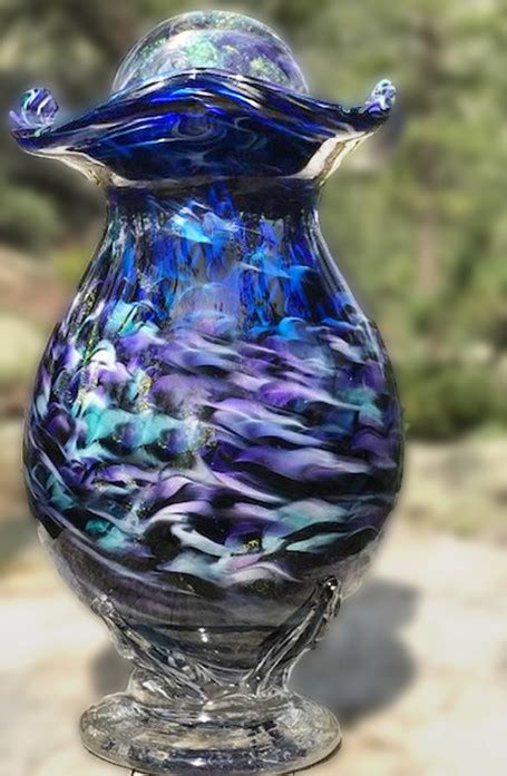 Urns For Ashes Glass Urns Blown Glass Urn Cremation Urns