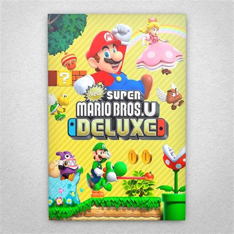 Cuadro Super Mario Bros Deluxe