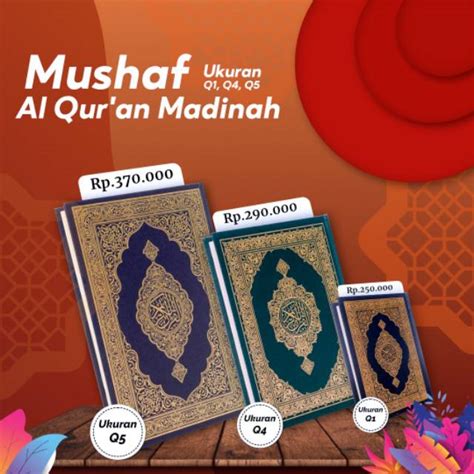 Jual Al Qur An Atau Mushaf Madinah Original Atau Asli Cetakan Di