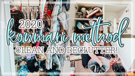 Konmari Method Clean And Declutter With Me Home Organization Deep