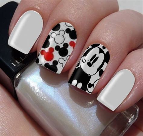 Mickey Coleção de Najú Películas najupeliculas Dessin ongle Ongles