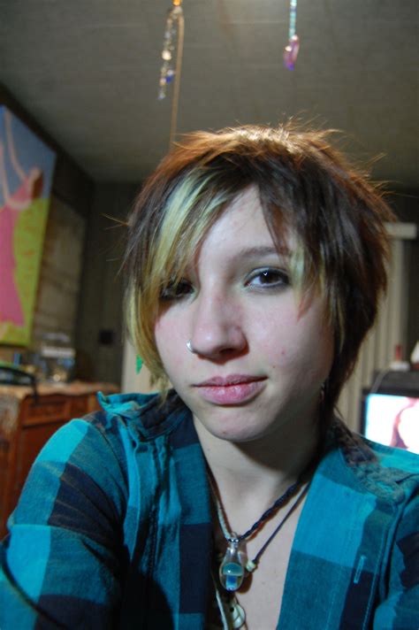 Modified Chop Pixie W Blonde Bangs Blonde Bangs Hair Makeup Blonde