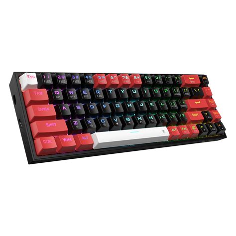 Redragon K631 65% Compact Wireless Hot-Swap Mechanical Gaming Keyboard ...