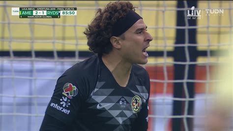 Final América vs Monterrey Guillermo Ochoa evita el segundo gol de