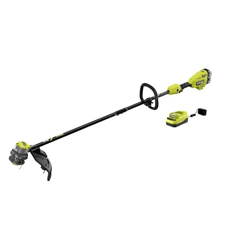 Ryobi 18v One Hp Brushless 15 Inch Whisper Cordless Battery String Trimmer With 60 Ah Ba