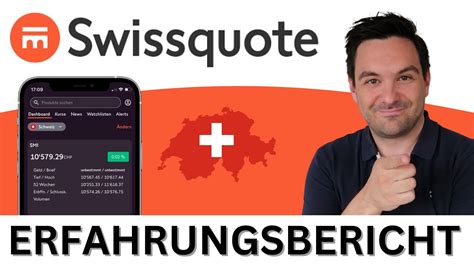 Swissquote Depot 2024 Ein Ehrlicher Erfahrungsbericht