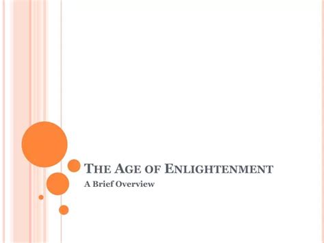 Ppt The Age Of Enlightenment Powerpoint Presentation Free Download