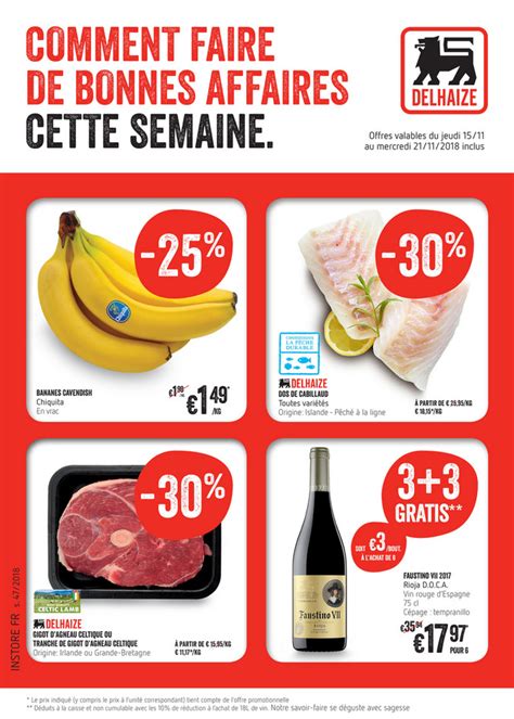 Folder Delhaize Promotions De La Semaine 46