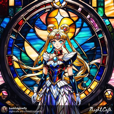 Evening Gownstained Glass Stylesailor Moon Ver By Bashfulglowfly On Deviantart