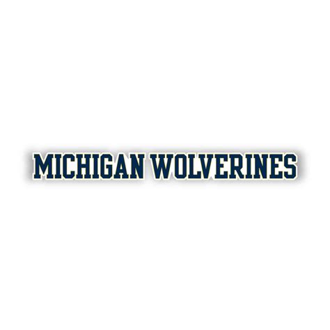 Michigan Wolverines Full Color Vinyl Decal – Custom Size – Biggest ...